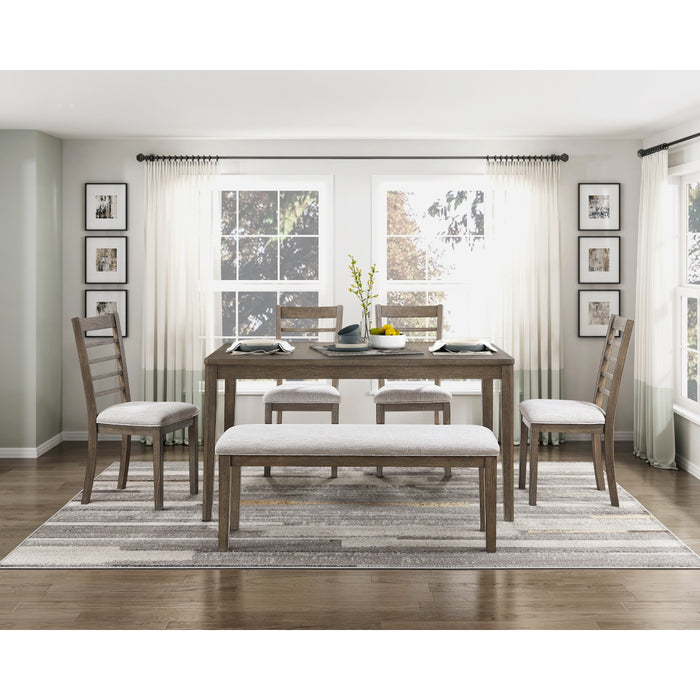 Emilia 6-Piece Pack Dining Set - Home Furniture And More (Brentwood, MD)