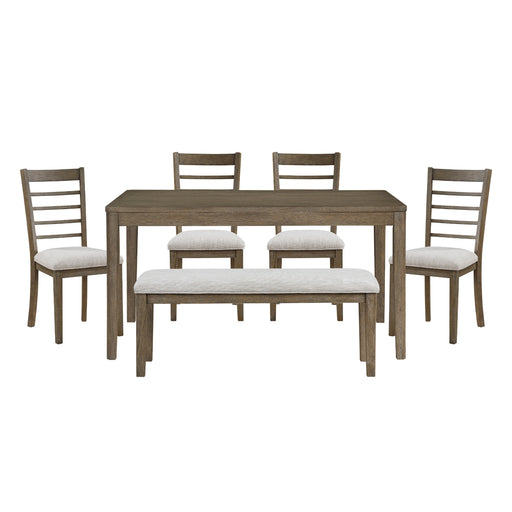Emilia 6-Piece Pack Dining Set - Home Furniture And More (Brentwood, MD)
