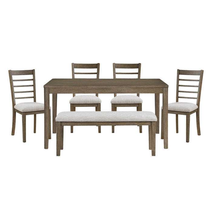 Emilia 6-Piece Pack Dining Set - Home Furniture And More (Brentwood, MD)