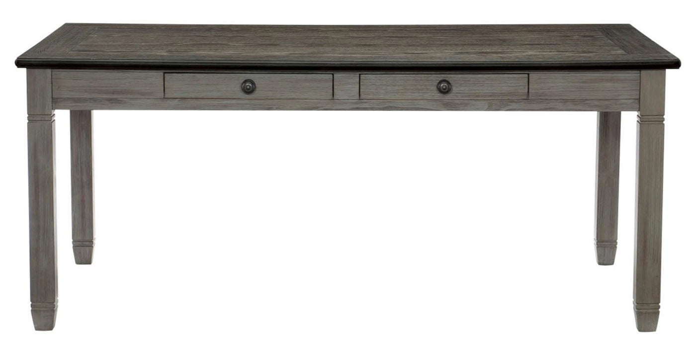 Granby Dining Table in Coffee and Antique Gray 5627GY-72 - Home Furniture And More (Brentwood, MD)
