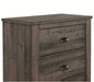 Crown Mark Furniture Coralee 5 Drawer Chest In Gray - Home Furniture And More (Brentwood, MD)