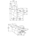 Grant Power Recliner - Home Furniture And More (Brentwood, MD)