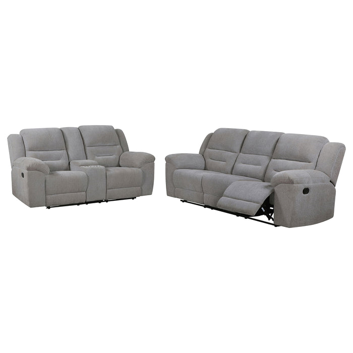 Gilson Reclining Sofa Set - Home Furniture And More (Brentwood, MD)