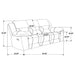 Gilson Reclining Sofa Set - Home Furniture And More (Brentwood, MD)