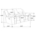 Gilson Reclining Sofa Set - Home Furniture And More (Brentwood, MD)