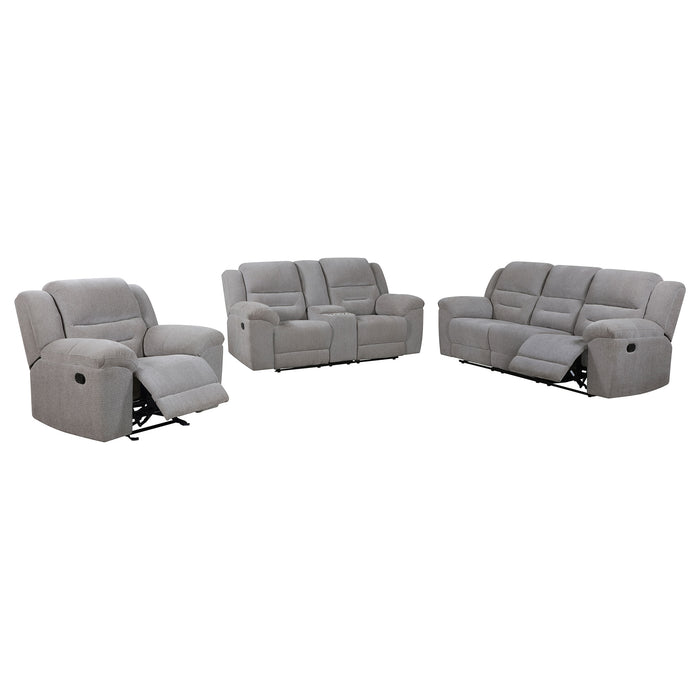 Gilson Reclining Sofa Set - Home Furniture And More (Brentwood, MD)