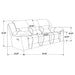 Gilson Reclining Sofa - Home Furniture And More (Brentwood, MD)