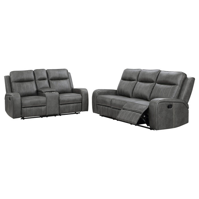 Raelynn Reclining Sofa Set - Home Furniture And More (Brentwood, MD)