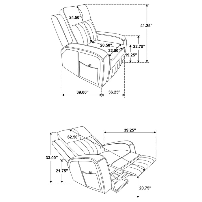 Raelynn Power Lift Recliner - Home Furniture And More (Brentwood, MD)