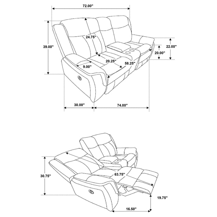 Lawrence Reclining Loveseat - Home Furniture And More (Brentwood, MD)