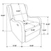 Kelsey Recliner - Home Furniture And More (Brentwood, MD)