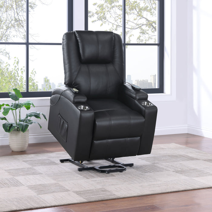 Armstrong Power Lift Massage Recliner - Home Furniture And More (Brentwood, MD)