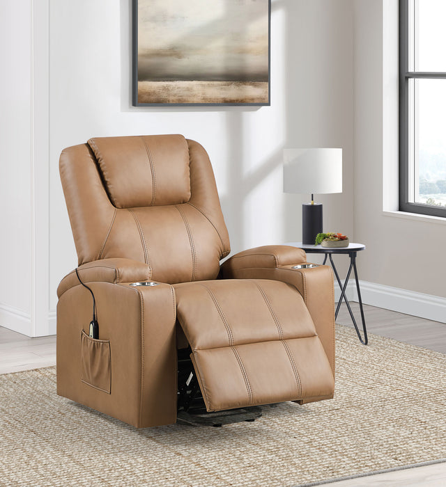 Armstrong Power Lift Massage Recliner - Home Furniture And More (Brentwood, MD)