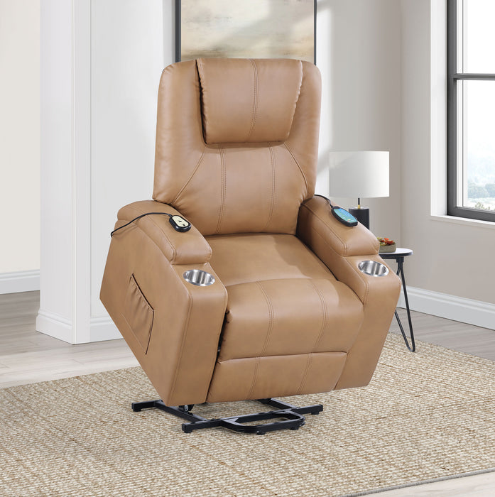 Armstrong Power Lift Massage Recliner - Home Furniture And More (Brentwood, MD)