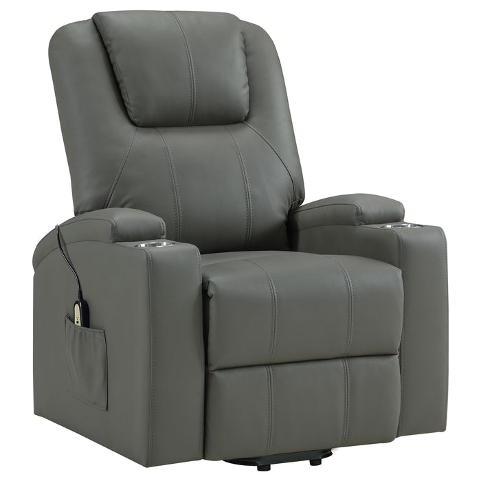 Armstrong Power Lift Massage Recliner - Home Furniture And More (Brentwood, MD)