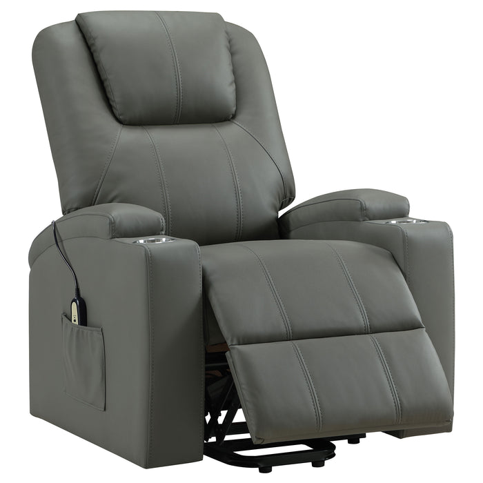Armstrong Power Lift Massage Recliner - Home Furniture And More (Brentwood, MD)