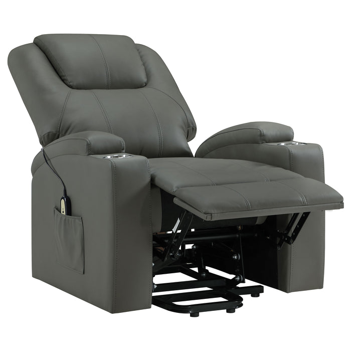 Armstrong Power Lift Massage Recliner - Home Furniture And More (Brentwood, MD)