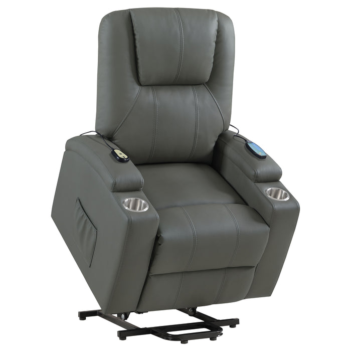 Armstrong Power Lift Massage Recliner - Home Furniture And More (Brentwood, MD)