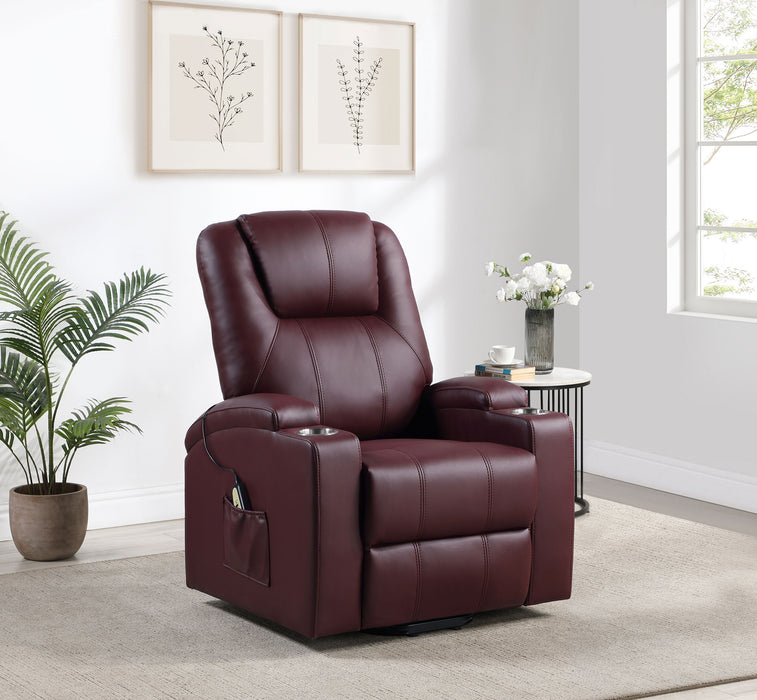 Armstrong Power Lift Massage Recliner - Home Furniture And More (Brentwood, MD)