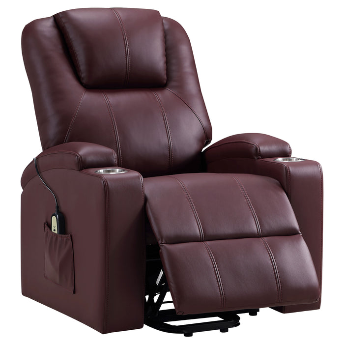 Armstrong Power Lift Massage Recliner - Home Furniture And More (Brentwood, MD)