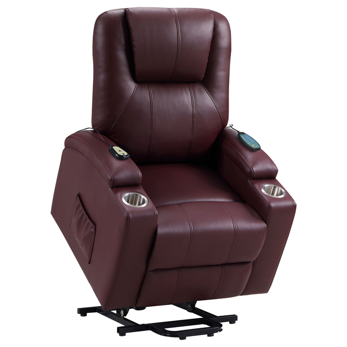 Armstrong Power Lift Massage Recliner - Home Furniture And More (Brentwood, MD)
