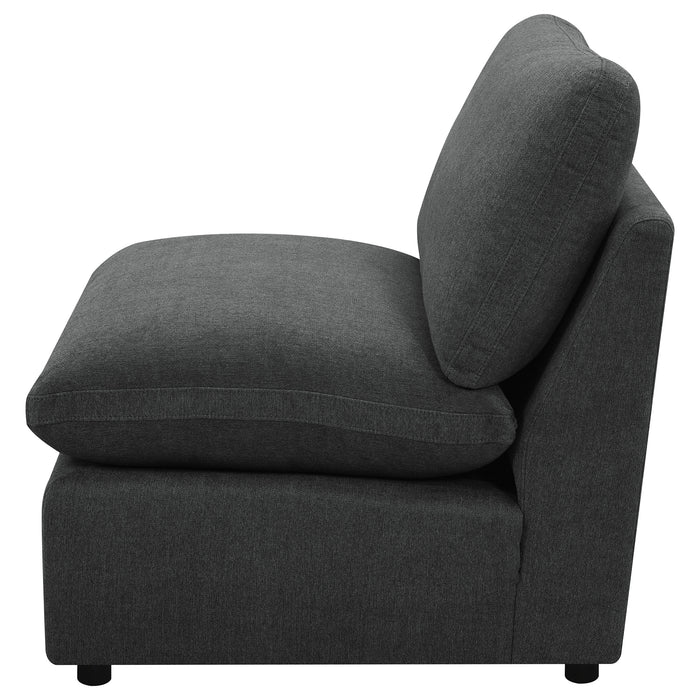 Collins Armless Chair - Home Furniture And More (Brentwood, MD)