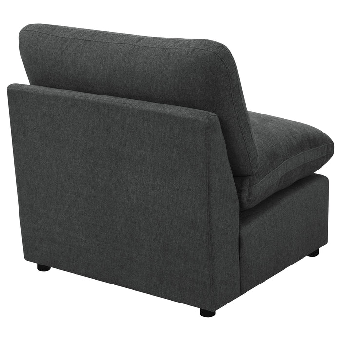Collins Armless Chair - Home Furniture And More (Brentwood, MD)