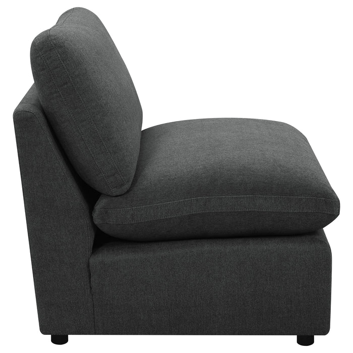 Collins Armless Chair - Home Furniture And More (Brentwood, MD)