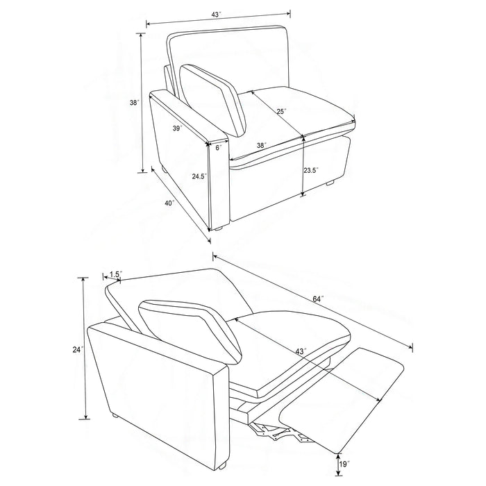 Collins Power Reclining Loveseat - Home Furniture And More (Brentwood, MD)