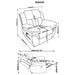 Bahrain Power Glider Recliner - Home Furniture And More (Brentwood, MD)