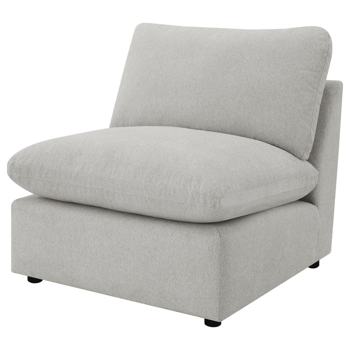 Collins Armless Chair - Home Furniture And More (Brentwood, MD)