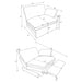 Collins Power Reclining Loveseat - Home Furniture And More (Brentwood, MD)