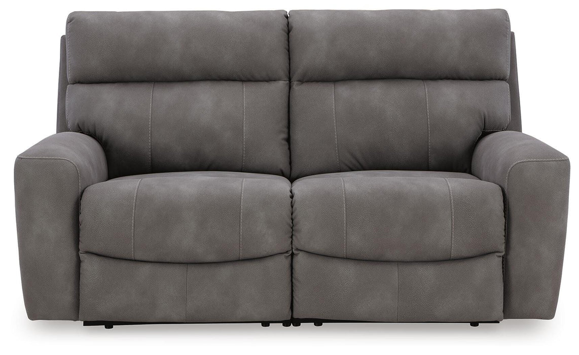Next-Gen DuraPella Power Reclining Sectional Loveseat - Home Furniture And More (Brentwood, MD)