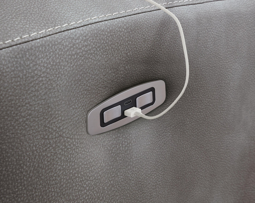 Next-Gen DuraPella Power Reclining Sectional Loveseat - Home Furniture And More (Brentwood, MD)