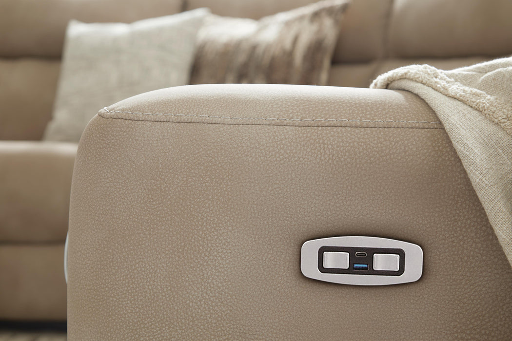 Next-Gen DuraPella Power Reclining Sectional Loveseat - Home Furniture And More (Brentwood, MD)