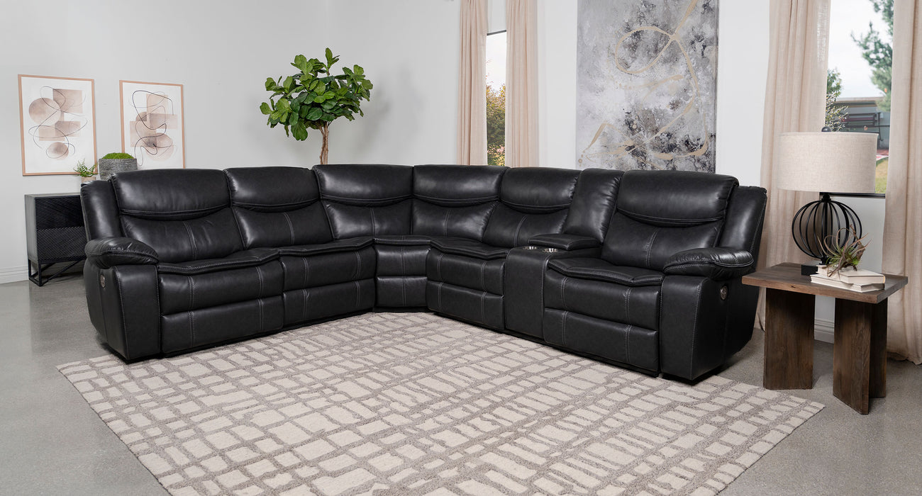 Sycamore Power Reclining Sectional Sofa - Home Furniture And More (Brentwood, MD)