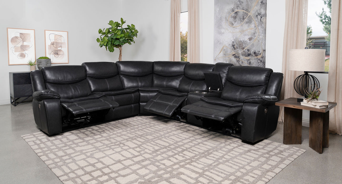 Sycamore Power Reclining Sectional Sofa - Home Furniture And More (Brentwood, MD)