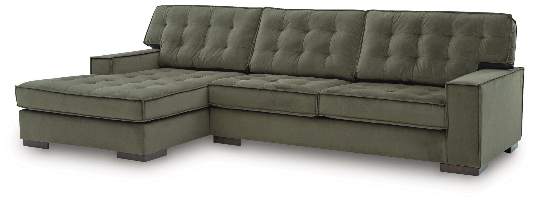 Caspian-Town Sectional with Chaise - Home Furniture And More (Brentwood, MD)