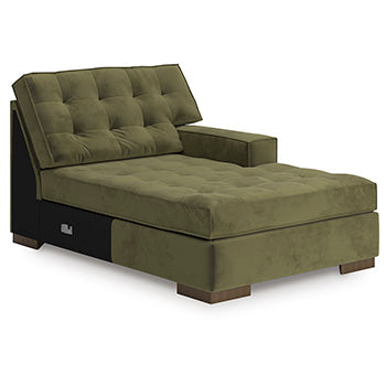 Caspian-Town Sectional with Chaise - Home Furniture And More (Brentwood, MD)