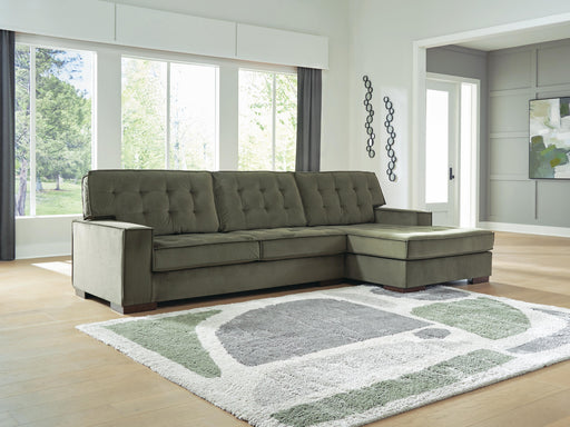 Caspian-Town Sectional with Chaise - Home Furniture And More (Brentwood, MD)