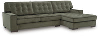 Caspian-Town Sectional with Chaise - Home Furniture And More (Brentwood, MD)
