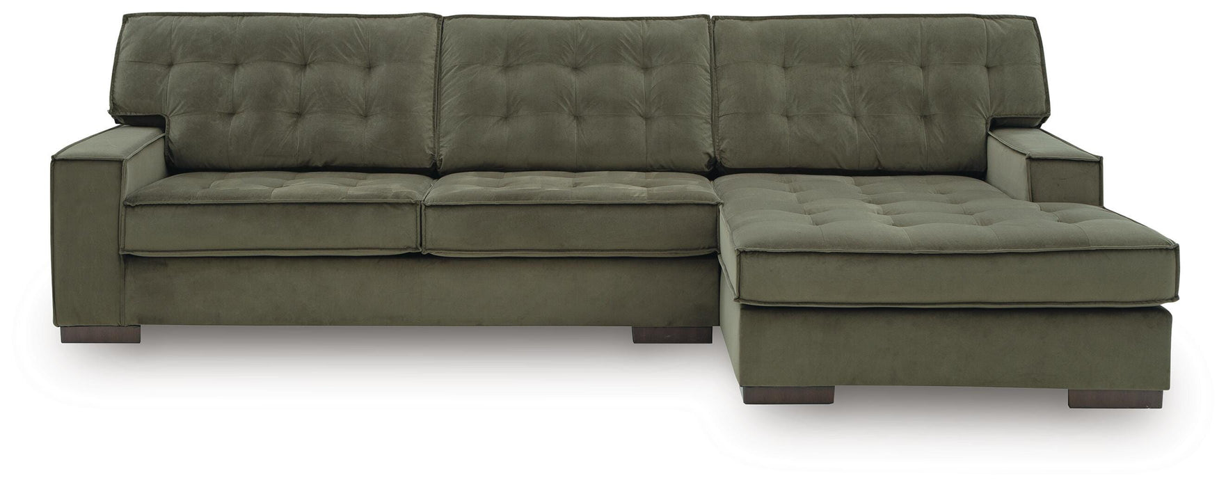 Caspian-Town Sectional with Chaise - Home Furniture And More (Brentwood, MD)