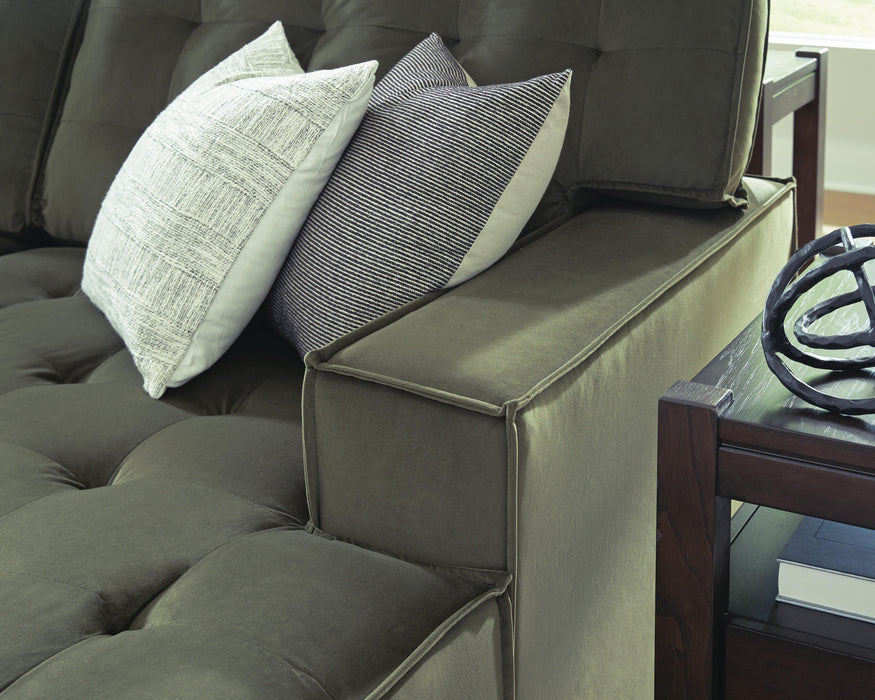 Caspian-Town Sectional with Chaise - Home Furniture And More (Brentwood, MD)