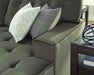 Caspian-Town Sectional with Chaise - Home Furniture And More (Brentwood, MD)