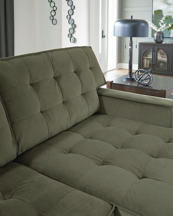 Caspian-Town Sectional with Chaise - Home Furniture And More (Brentwood, MD)