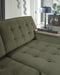 Caspian-Town Sectional with Chaise - Home Furniture And More (Brentwood, MD)