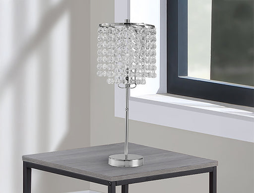 Chrome Table Lamp 19 H - Home Furniture And More (Brentwood, MD)