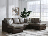 Castille Way Sectional with Chaise - Home Furniture And More (Brentwood, MD)