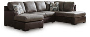 Castille Way Sleeper Sectional with Chaise - Home Furniture And More (Brentwood, MD)