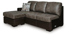 Castille Way Sectional with Chaise - Home Furniture And More (Brentwood, MD)